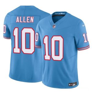 Tennessee Titans #10 Brandon Allen Blue 2025 F.U.S.E. Throwback Vapor Limited Football Stitched Jersey