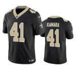 New Orleans Saints #41 Alvin Kamara Black 2023 F.U.S.E. Vapor Untouchable Limited Stitched Jersey