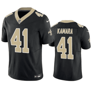 New Orleans Saints #41 Alvin Kamara Black 2023 F.U.S.E. Vapor Untouchable Limited Stitched Jersey