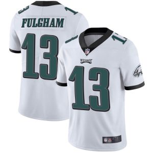 Philadelphia Eagles #13 Travis Fulgham White Vapor Untouchable Limited Stitched Jersey