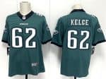 Philadelphia Eagles #62 Jason Kelce Green 2024 New Vapor Untouchable Limited Football Stitched Jersey