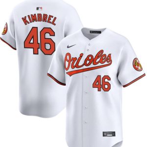 Baltimore Orioles #46 Craig Kimbrel White 2024 Home Limited Cool Base Stitched Jersey
