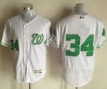 Nationals #34 Bryce Harper White Celtic Flexbase Authentic Collection Stitched Jersey