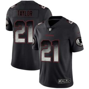 Washington Redskins #21 Sean Taylor Black 2019 Smoke Fashion Limited Stitched Jersey