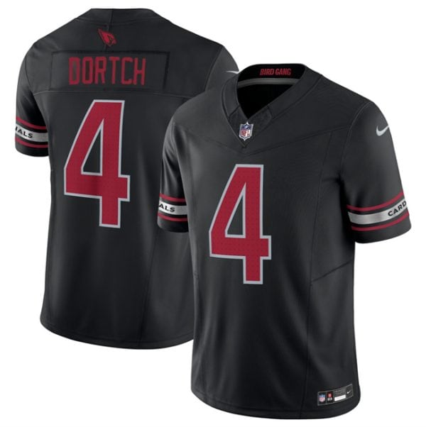 Arizona Cardinals #4 Greg Dortch Black 2024 F.U.S.E. Vapor Untouchable Limited Stitched Jersey