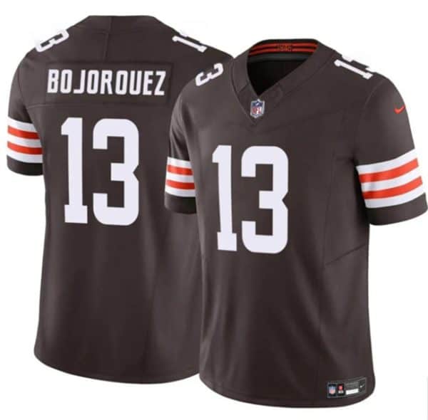 Cleveland Browns #13 Corey Bojorquez Brown F.U.S.E. Vapor Limited Stitched Jersey
