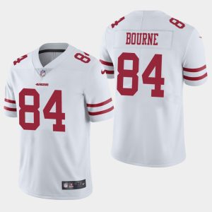 San Francisco 49ers #84 Kendrick Bourne White Vapor Untouchable Limited Stitched Jersey