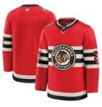 Chicago Blackhawks Blank Red 2024-25 Winter Classic Stitched Jersey