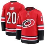 Carolina Hurricanes #20 Sebastian Aho Red 2024-25 Alternate Stitched Jersey