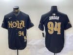 New Orleans Saints #94 Cameron Jordan Black Cool Base Stitched Jersey