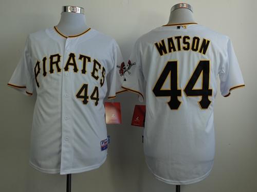 Pirates #44 Tony Watson White Cool Base Stitched Jersey