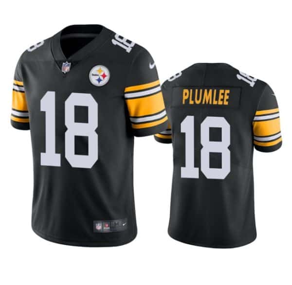 Pittsburgh Steelers #18 John Rhys Plumlee Black Alternate Vapor Untouchable Limited Stitched Jersey