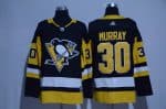 Pittsburgh Penguins #30 Matt Murray Black Adidas Stitched Jersey