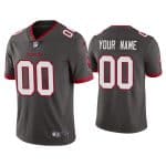 Tampa Bay Buccaneers Customized 2020 Grey Vapor Untouchable Limited Stitched NFL Jersey