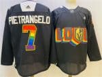 Vegas Golden Knights #7 Alex Pietrangelo Black 2024-25 Home Stitched Jersey