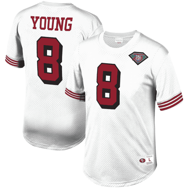 San Francisco 49ers Customized White Stitched Jersey