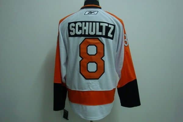 Flyers #8 Dave Schultz Stitched Winter Classic White Jersey