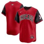 Chicago White Sox Blank Red Black 2025 City Connect Limited Stitched Jersey