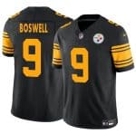 Pittsburgh Steelers #9 Chris Boswell Black 2024 F.U.S.E. Color Rush Limited Stitched Jersey