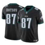 Philadelphia Eagles #87 Jahan Dotson Black F.U.S.E Vapor Untouchable Limited Stitched Jersey