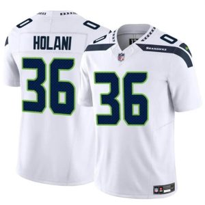 Seattle Seahawks #36 George Holani White 2024 F.U.S.E Vapor Limited Stitched Jersey