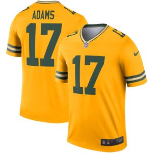 Green Bay Packers Davante Adams Nike Gold Inverted Legend Jersey