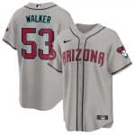 Arizona Diamondbacks #53 Christian Walker Gray 2024 Cool Base Stitched Jersey