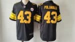 Pittsburgh Steelers #43 Troy Polamalu Black 2023 F.U.S.E. Color Rush Vapor Untouchable Color Rish Stitched Jersey