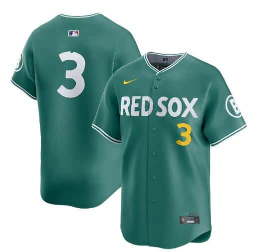 Boston Red Sox #3 Ceddanne Rafaela Green 2025 City Connect Limited Stitched Jersey