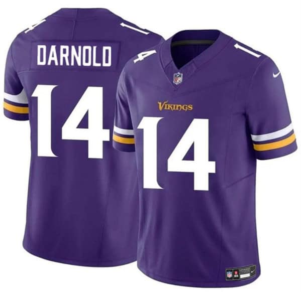 Minnesota Vikings #14 Sam Darnold Purple 2024 F.U.S.E. Vapor Untouchable Limited Stitched Jersey