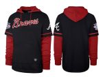 Atlanta Braves Black Pullover Hoodie