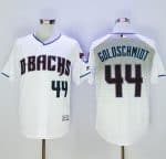 Diamondbacks #44 Paul Goldschmidt White Capri New Cool Base Stitched Jersey