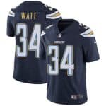 Los Angeles Chargers #34 Derek Watt Navy Blue Vapor Untouchable Limited Stitched Jersey