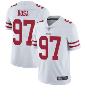 San Francisco 49ers #97 Nick Bosa White Vapor Untouchable Limited Stitched Jersey