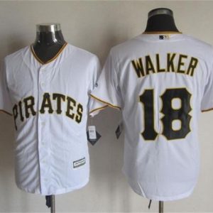 Pirates #18 Neil Walker White New Cool Base Stitched Jersey