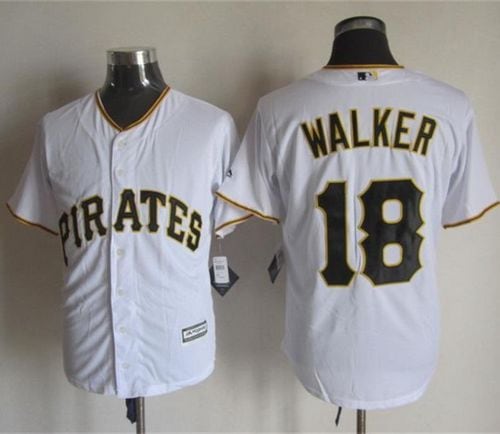 Pirates #18 Neil Walker White New Cool Base Stitched Jersey