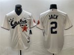 Houston Astros #2 Alex Bregman Cream Cactus Jack Vapor Premier Limited Stitched Jersey