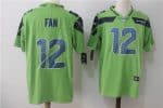 Seattle Seahawks #12 Fan Green Stitched Vapor Untouchable Limited Nike Jersey
