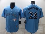 Toronto Blue Jays #26 Matt Chapman Light Blue Cool Base Stitched Jersey