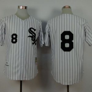 Mitchell And Ness 1993 White Sox #8 Bo Jackson White Stitched Jersey