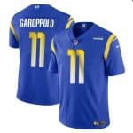 Los Angeles Rams #11 Jimmy Garoppolo Blue Vapor Untouchable Stitched Jersey