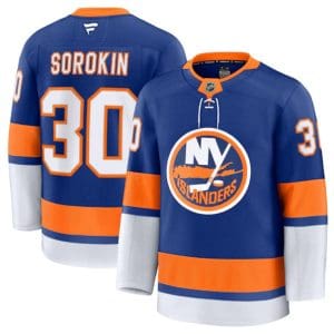 New York Islanders #30 Ilya Sorokin Royal 2024-25 Home Stitched Jersey