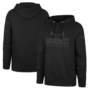 Baltimore Ravens Black Darkness Falls Pullover Hoodie