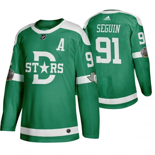 Dallas Stars #91 Tyler Seguin Green Stitched Jersey