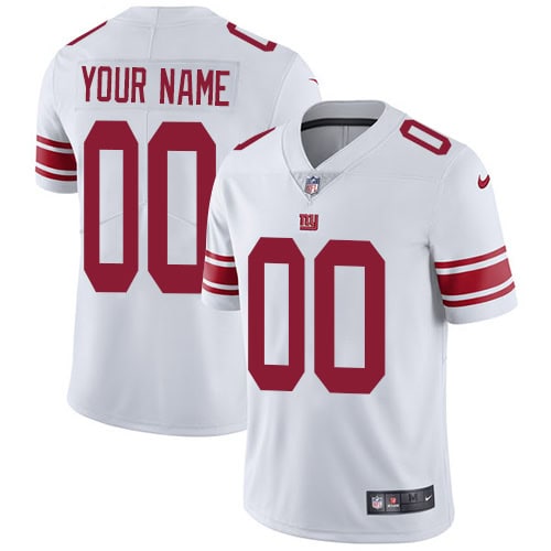 Giants Customized White Vapor Untouchable Limited Stitched Jersey