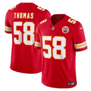 Kansas City Chiefs #58 Derrick Thomas Red 2024 F.U.S.E Vapor Untouchable Limited Stitched Jersey