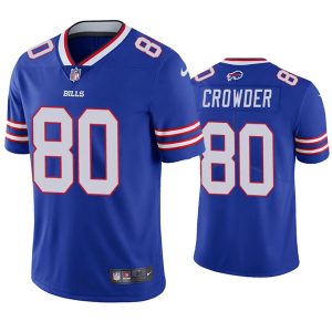 Buffalo Bills #80 Jamison Crowder Blue Vapor Untouchable Limited Stitched Jersey
