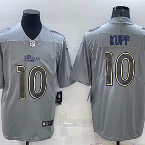 Los Angeles Rams #10 Cooper Kupp Gray Atmosphere Fashion Stitched Jersey
