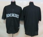 Rockies Blank Black Fashion Stitched Jersey