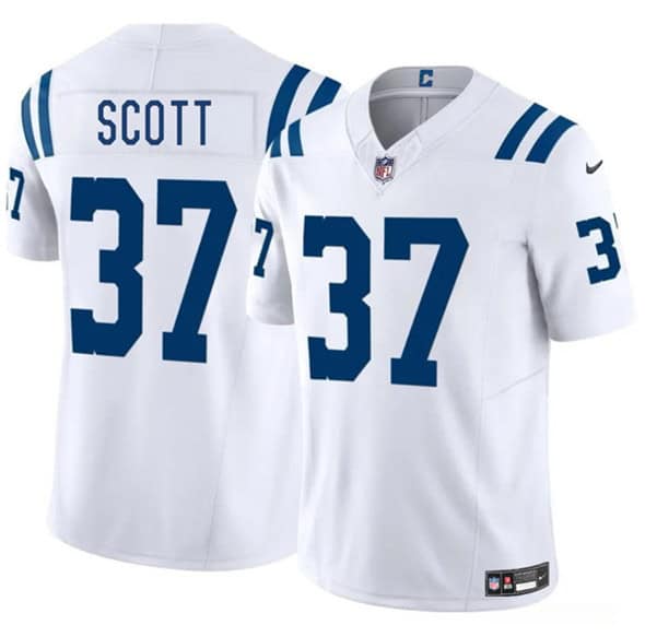 Indianapolis Colts #37 Daniel Scott White 2025 F.U.S.E. Vapor Limited Stitched Jersey